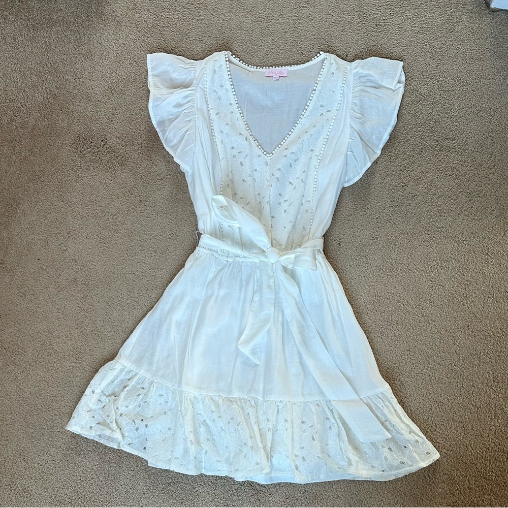 White Dress from Pink Lily